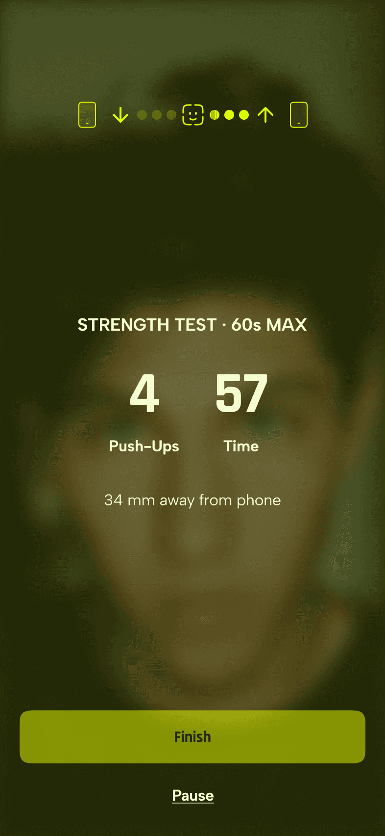 Strength Test Screen