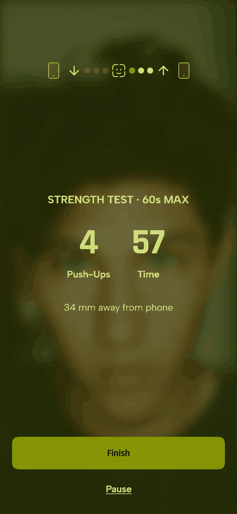 Strength Test Screen